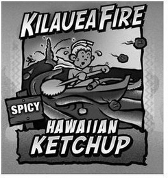 KILAUEAFIRE SPICY HAWAIIAN KETCHUP logo
