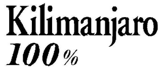 KILIMANJARO 100% logo