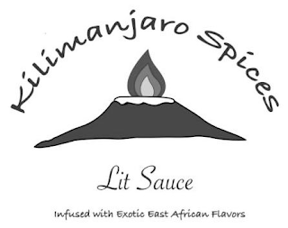 KILIMANJARO SPICES LIT SAUCE INFUSED WITH EXOTIC EAST AFRICAN FLAVORS logo