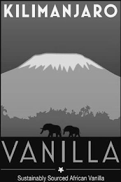 KILIMANJARO VANILLA SUSTAINABLY SOURCED AFRICAN VANILLA logo