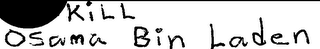 KILL OSAMA BIN LADEN logo