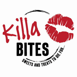 KILLA BITES SWEETS AND TREATS TO DIE FOR... logo