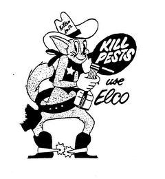 KILLER KATZ KILL PESTS USE ELCO logo