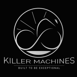 KILLER MACHINES  BUILT TO BE EXCEPTIONAL  ENGINEERING RESTORED  INSPECT. RESTORE. VERIFY. logo