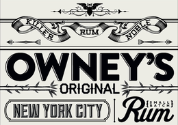 KILLER NOBLE RUM OWNEY'S ORIGINAL NEW YORK CITY SMALL BATCH RUM logo