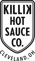 KILLIK HOT SAUCE CO. CLEVELAND, OH logo