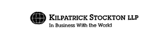 KILPATRICK STOCKTON LLP IN BUSINESS WITH THE WORLD logo