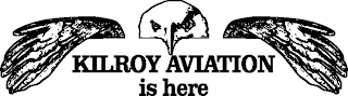 KILROY AVIATION IS HERE logo
