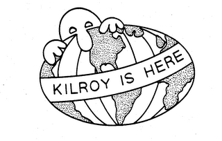 KILROY IS HERE logo