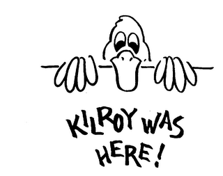 KILROY WAS HERE! logo