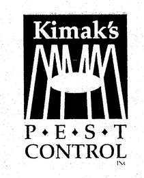 KIMAK'S P-E-S-T CONTROL INC. logo