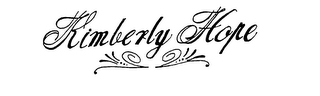 KIMBERLY HOPE logo