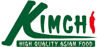 KIMCHI HIGH QUALITY ASIAN FOOD logo