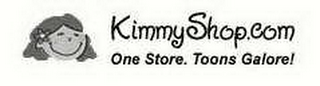 KIMMYSHOP.COM ONE STORE. TOONS GALORE! logo