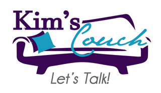 KIM'S COUCH LET'S TALK! logo