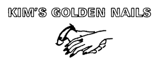 KIM'S GOLDEN NAILS logo