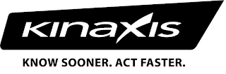 KINAXIS KNOW SOONER. ACT FASTER. logo