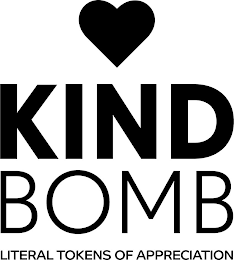 KIND BOMB LITERAL TOKENS OF APPRECIATION logo