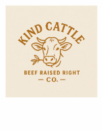 KIND CATTLE BEEF RAISED RIGHT - CO. - logo