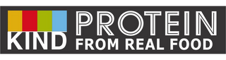 KIND PROTEIN FROM REAL FOOD logo