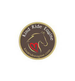 KIND RIDE EQUINE KINDRIDEEQUINE.COM logo