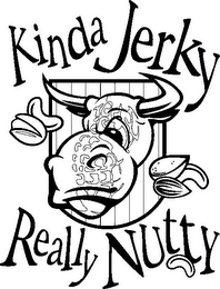 KINDA JERKY REALLY NUTTY logo