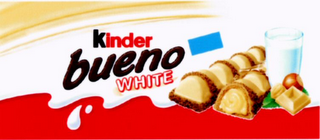 KINDER BUENO WHITE logo