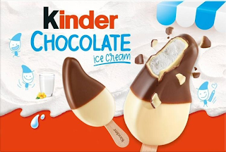 KINDER CHOCOLATE ICE CREAM logo