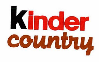 KINDER COUNTRY logo