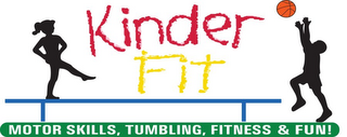 KINDER FIT MOTOR SKILLS, TUMBLING, FITNESS & FUN! logo