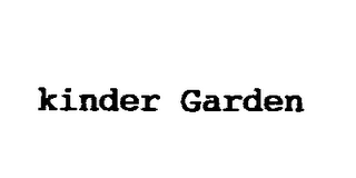 KINDER GARDEN logo