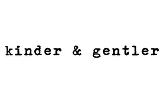 KINDER & GENTLER logo