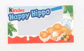 KINDER HAPPY HIPPO logo