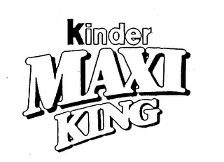 KINDER MAXI KING logo