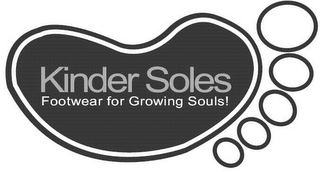 KINDER SOLES FOOTWEAR FOR GROWING SOULS! logo