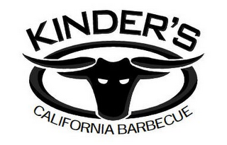 KINDER'S CALIFORNIA BARBECUE logo