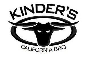 KINDER'S CALIFORNIA BBQ logo
