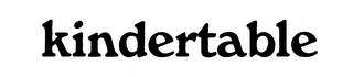 KINDERTABLE logo