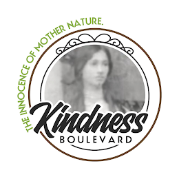 KINDNESS BOULEVARD THE INNOCENCE OF MOTHER NATURE. logo