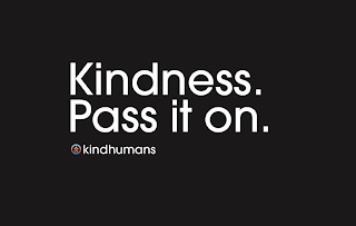 KINDNESS. PASS IT ON. KINDHUMANS logo