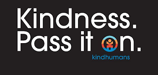 KINDNESS. PASS IT ON. KINDHUMANS logo