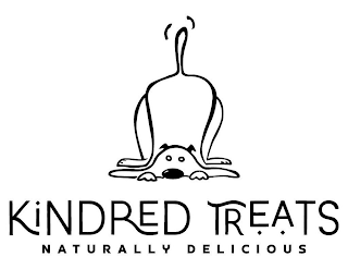 KINDRED TREATS NATURALLY DELICIOUS logo