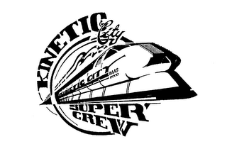 KINETIC CITY SUPER CREW KINETIC CITY AAAS 2000 logo