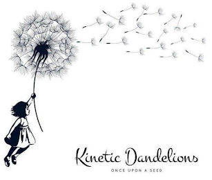 KINETIC DANDELIONS ONCE UPON A SEED logo