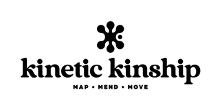 KINETIC KINSHIP MAP · MEND · MOVE logo