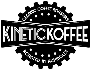 KINETIC KOFFEE ORGANIC COFFEE ROASTERS ROASTED IN HUMBOLDT logo