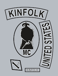 KINFOLK MC UNITED STATES KINFOLK 1% ER logo