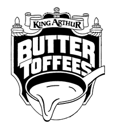 KING ARTHUR BUTTER TOFFEES logo