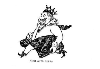 KING AUTO GLASS logo
