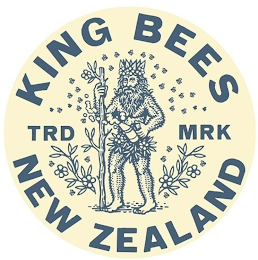 KING BEES NEW ZEALAND TRD MRK logo